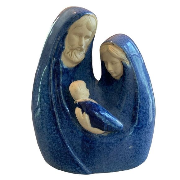 Modern MCM Nativity Scene Sculpture 8” - Picture 1 of 3